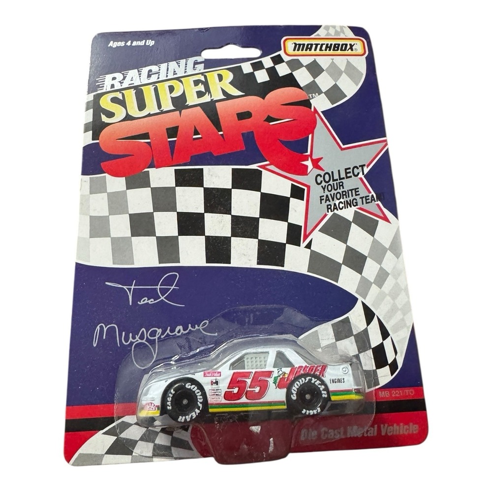 Ted Musgrave #55 Lumina 1992 Matchbox Racing Super Stars Nascar‎ 1:64 DieCast
